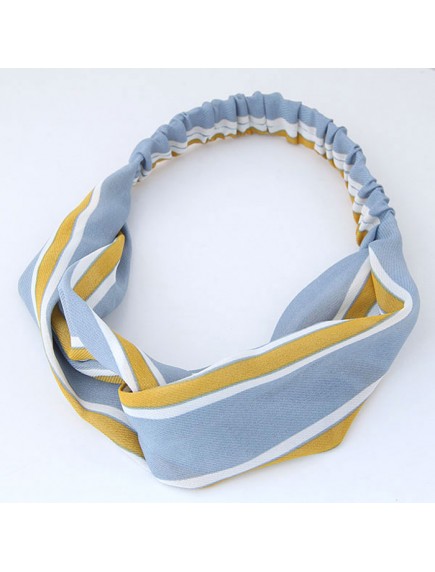 RAR1068 - Aksesoris Rambut Headband Blue Mustard