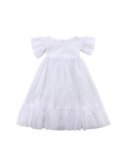 KA0179W - Baju Anak Perempuan Tutu Dress White 