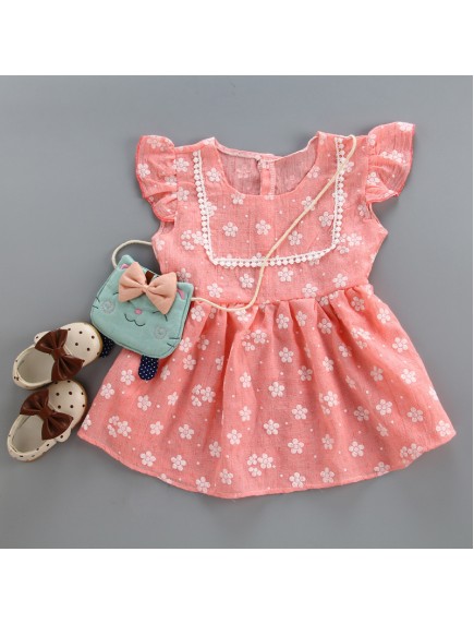 KA0057W - Baby Dress Bayi Perempuan Sweet Daisy