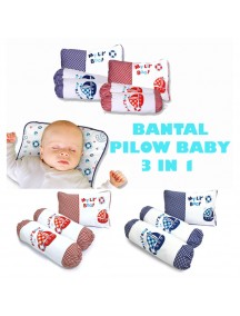 KB0015W - Baby Gift Pillow Set Bantal 3 in 1 