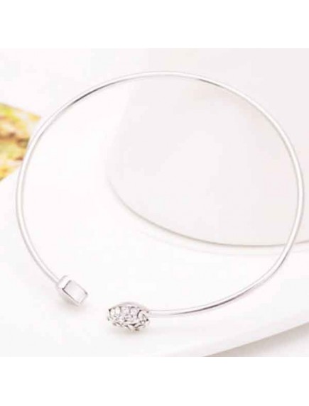 RGB1002W - Gelang Heart Diamond Bracelet