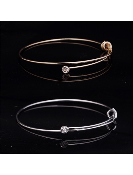 RGB1023W - Aksesoris Gelang Knotted Wire Bracelet