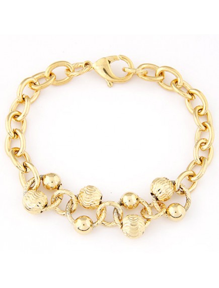 RGB4254 - Aksesoris Gelang Chain Beads
