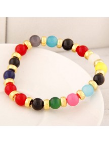 RGB4657 - Aksesoris Gelang Beads Color