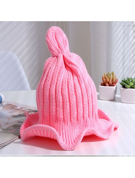 HO1413W - Topi Wool Knitted Point Hat