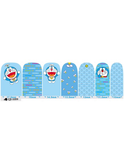 HO5120 - Nail Sticker Kuku Doraemon
