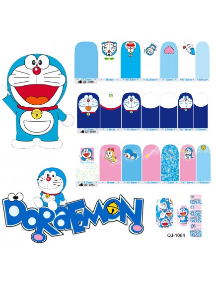 HO5120 - Nail Sticker Kuku Doraemon