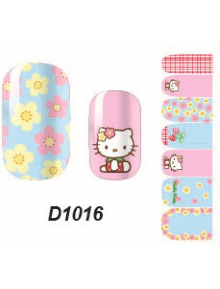 HO5124 - Nail Sticker Kuku Hello Kitty