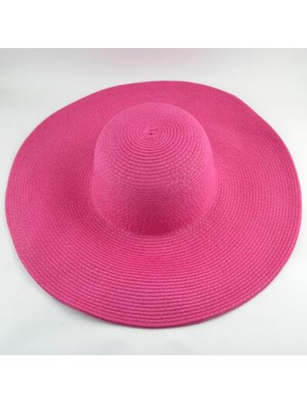HO2529W -  Topi Pantai Sun Beach Hat Big Colour