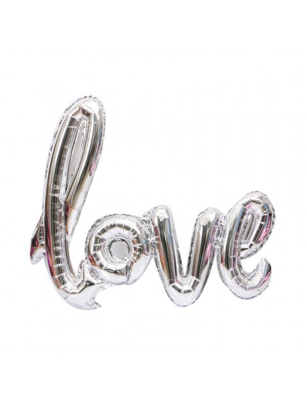 HO5433W - Love Cojoined Balloon Foil Love Balon Jumbo