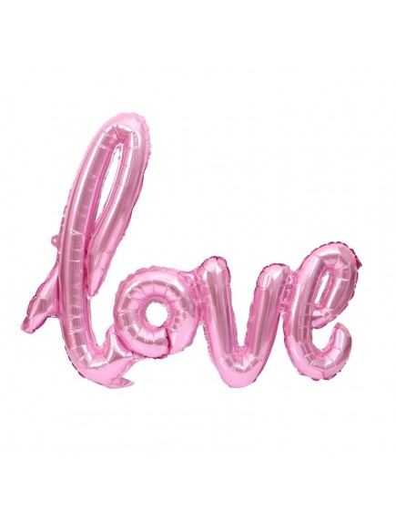 HO5433W - Love Cojoined Balloon Foil Love Balon Jumbo