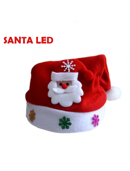 HO5542W - Aksesoris Topi Natal Cartoon Christmas Santa Hat