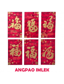 HO5660 - Angpao Imlek Premium Panjang Chinese New Year Xin Cia Hologram