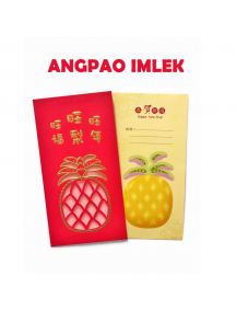 HO5685 - Angpao Imlek Premium + Kartu Ucapan Pineapple (1pc)