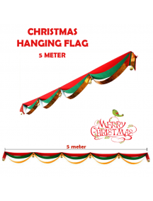 HO5739 - Christmas Decoration Hanging Banner Flag Natal (5 Meter)