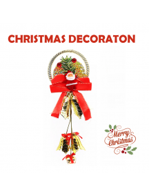 HO5743 - Christmas Dekorasi Ornament Pohon Natal Hanging Bell (27 CM)