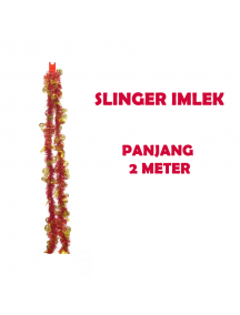 HO5760 - Slinger Needle Imlek Chinese New Year Merah (2 Meter)