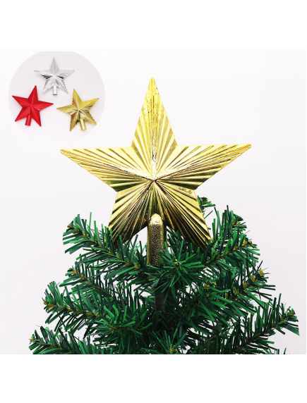HO5774W - Christmas Decoration Tree Top Star Shine (14 cm)