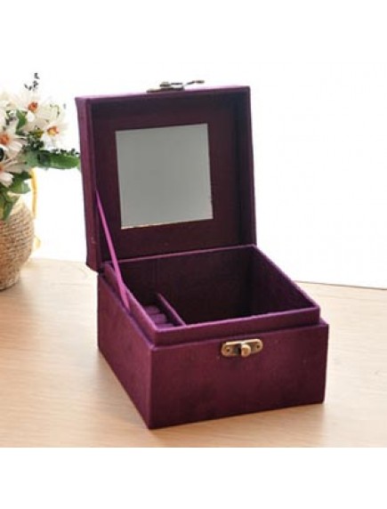 HO1653 - Kotak Perhiasan Fashion (UNGU)