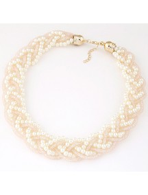 RKL6802 - Aksesoris Kalung Chain Beads Mutiara