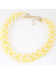 RKL6806 - Aksesoris Kalung Chain Beads Mutiara