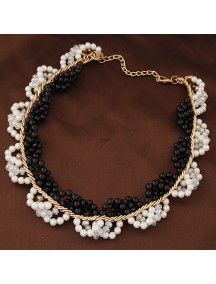 RKL7048 - Aksesoris Kalung Collar Pearl Crystal