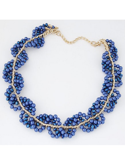 RKL7052 - Aksesoris Kalung Collar Pearl Crystal