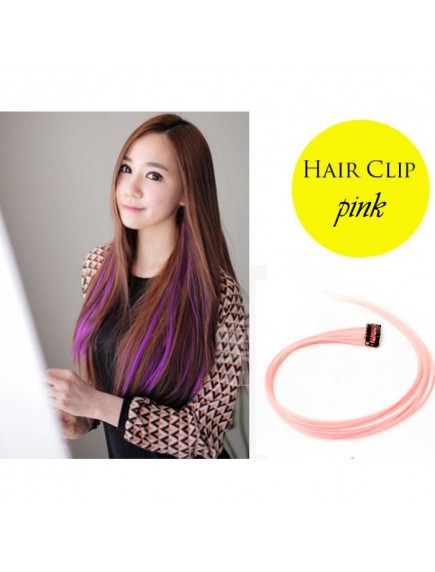 HO4057B - Hair Clips Potongan Lurus (Pink) 