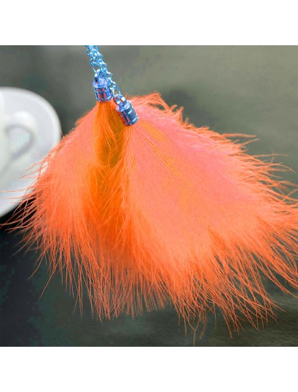 HO4449F - Plugin Double Feather ( Orange )
