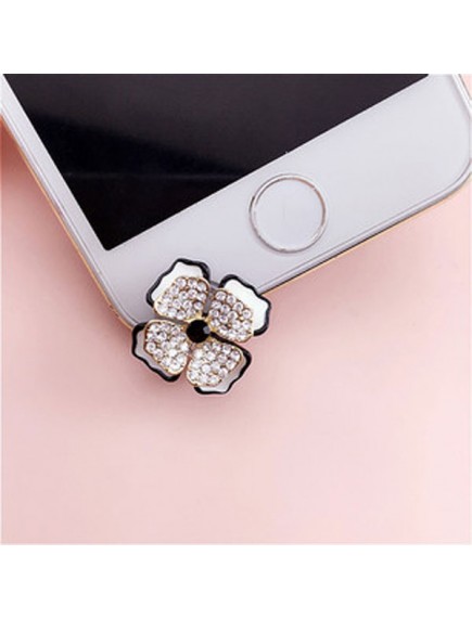HO4463 - Plugin Bottom Handphone Flower Diamond