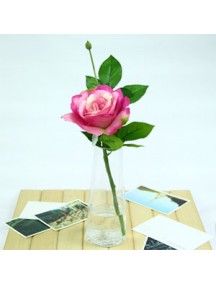 HF1044 - Dekorasi Bunga Mawar Pink