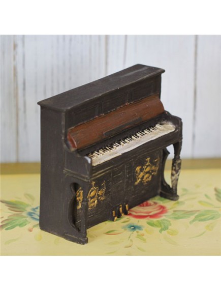 HF1230 - Dekorasi Ornamen Piano Retro