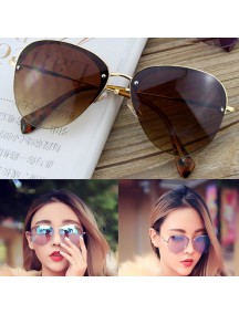HO4272- Kacamata Fashion Sunglaze ( Brown Glass )