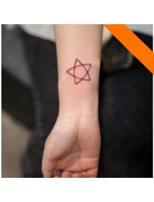 HO3018 - Tattoo Star  HC38
