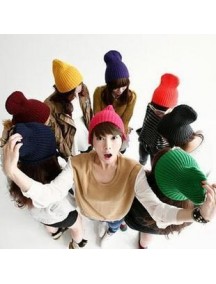 HO3634C - Topi Wool Fashion (Merah)