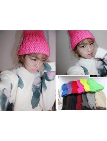HO3650 - Topi Wool Trend Fashion (Pink)