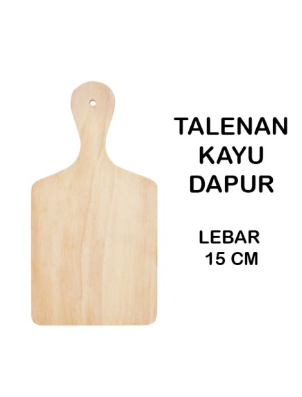 WA2954 - Talenan Kayu Gagang Medium 15 cm